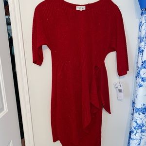 Red Dress with Sparkles